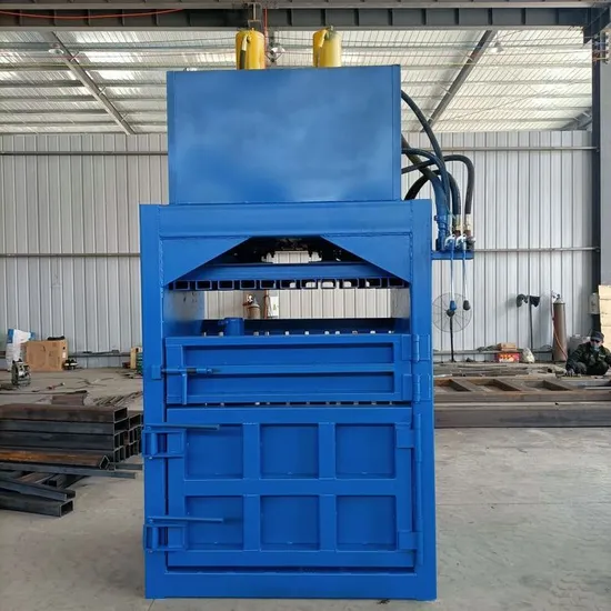 Vertical Baling Press Cardboard Compactor Packing Hydraulic Baler Machine for Recycling Waste Baler