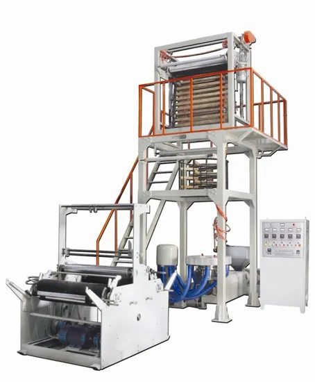 High Performance Automatic Factory Price Ab Double Layers Co-Extrusion Film Blowing Machine HDPE/LDPE/PE Blown Film Machinery Plastic