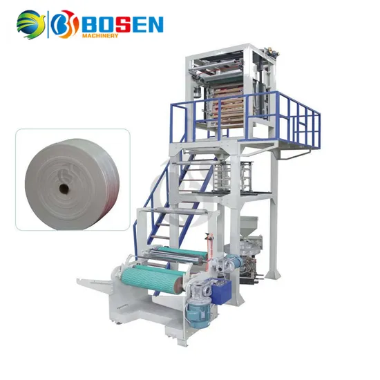 HDPE LDPE PE Blown Film Extruder Agriculture Polyethylene Plastic Film Blowing Machine