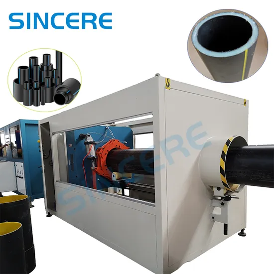 160-450mm HDPE Pipe Machine PE Pipe Extrusion Line