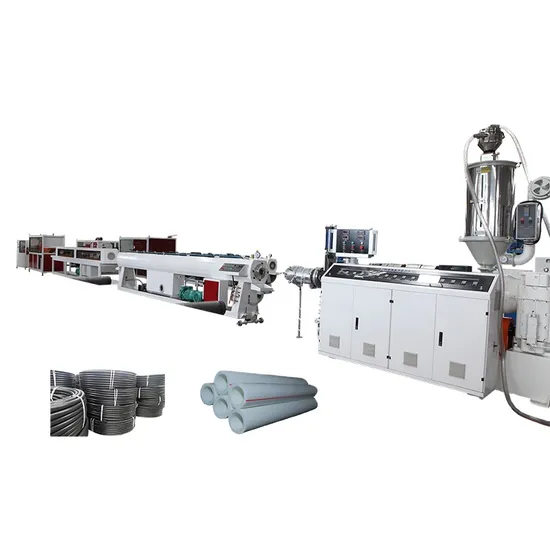 High Efficient 110/400mm Plastic PE Tube Pipe Making Machine Single Screw Extruder HDPE Pipe Production Line