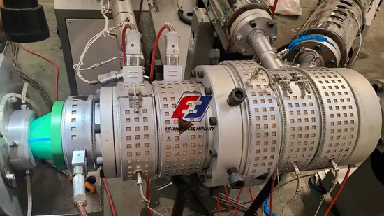 Sj65/33 Sj55/33 Single Screw Co-Extruder PPR 32mm 40mm 50mm Two Layers New/Recycled Material Plastic Pipe Making Machine Line