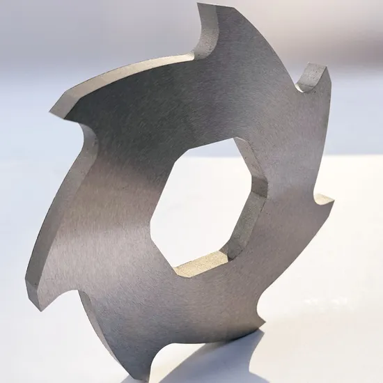 Quality First Waste Plastic Recycling Single Shaft Shredder Blade for Waste Tyre Recycling