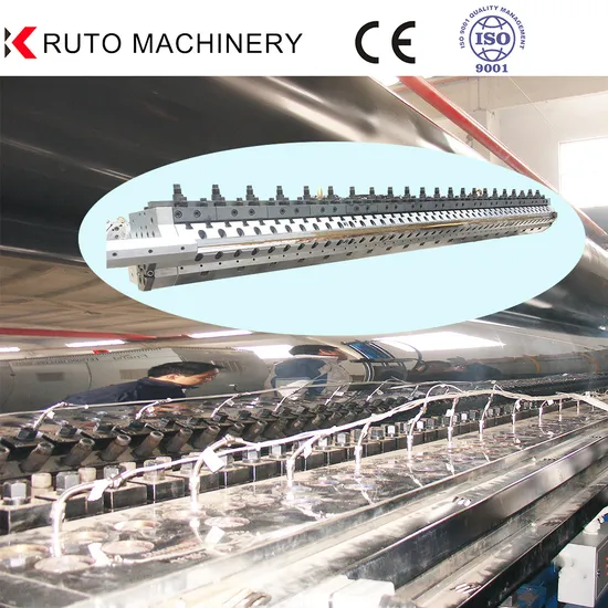 Pet PMMA PC HDPE LDPE LLDPE Plastic Extruder PE Film Machine