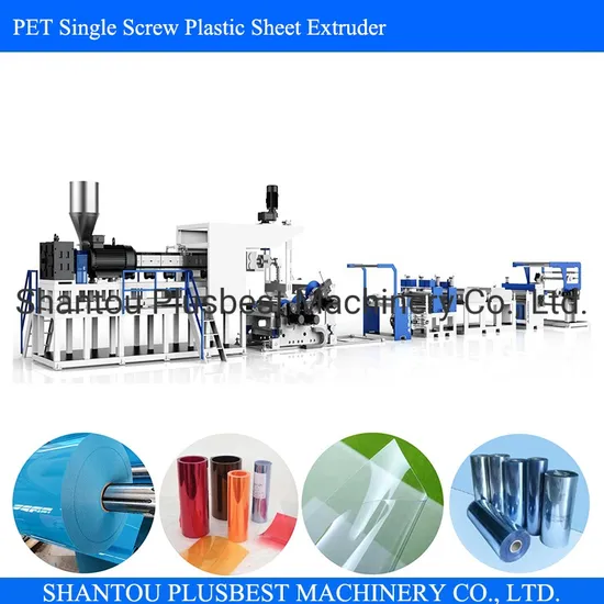 75/85 Twin Screw Pet Plastic Sheet Extruder