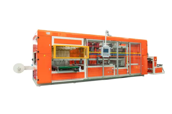 Plastic Rectangular Trays Thermoforming Machine