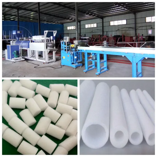 Rsd-120 LDPE Foam Machine Making EPE Foam Net Rod/Pipe Profile