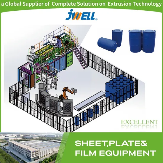 Jwell Jwz-Bm230 Blow Molding Making Automatic Plastic Machine Equipment Production Extruder Line
