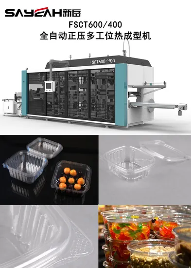 Plastic Egg Tray Package Thermoforming Machine