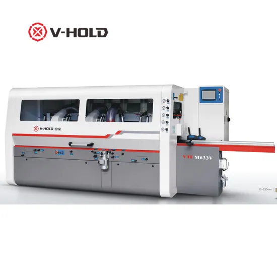 Woodworking Machinery Wood Planer Machine 6 Heads Four Side Moulder