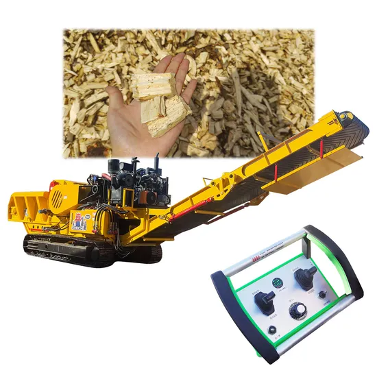 Made in China Tree Branch Wood Crusher Cheap Crawler Type Tree Branch Crusher Diesel Engine Multifunction Wood Crusher