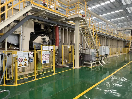 Particle Board Continuous Press Production Line with Capacity of 300-1500 M³ /Day