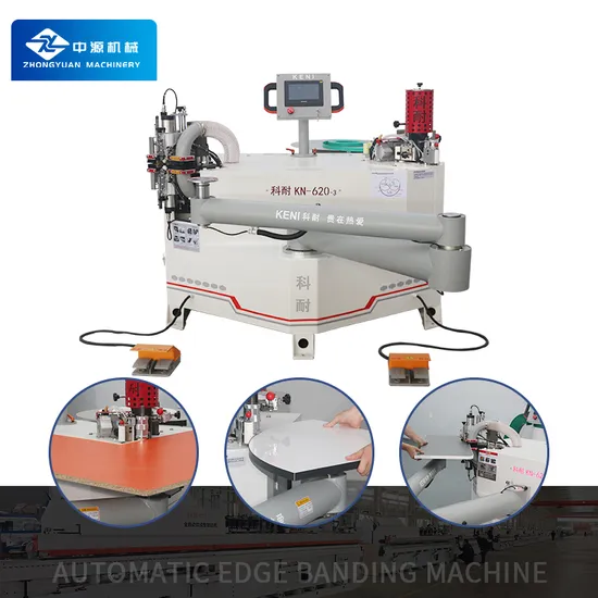 Kn-620-3 Folding Arm Curve Sealing Manual Edge Bander Machine