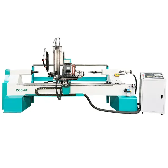CNC Automatic Woodworking Cutting and Engraving Drilling 3D Carving Lathe