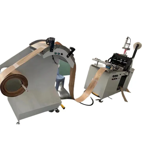 Veneer Finger Joint Machine for Stitching The Veneer Strips Into Rollers