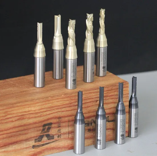 Low Price1/2 Customize Carbide Straight Blade End Mill for Woodworking CNC Cutters