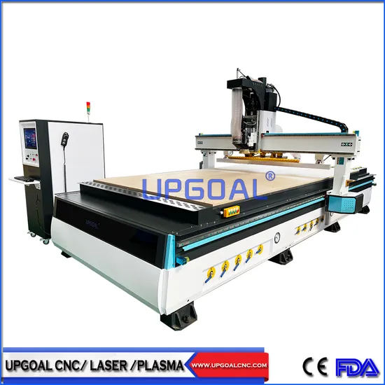 Large 2100*4100mm Wood Door Cabinet Furniture Atc CNC Router with 15PCS Bits Changing/Italy Spindle