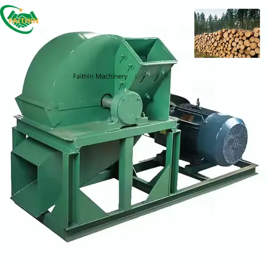 Faithin Wood Crusher Industrial Wood Shredder Crusher Chipper Wood Crushing Machine Price
