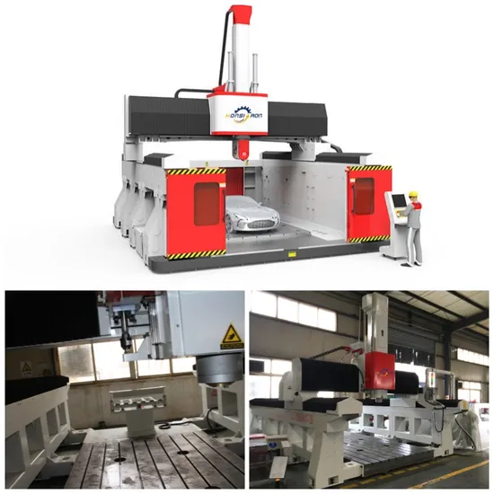 Wood Router with 9kw Hqd Air Cooling Spindle Model Heavy Duty CNC Wood Router Machine