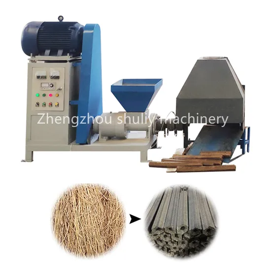 Biomass Wood Sawdust Briquette Machine Charcoal Briquette Machine