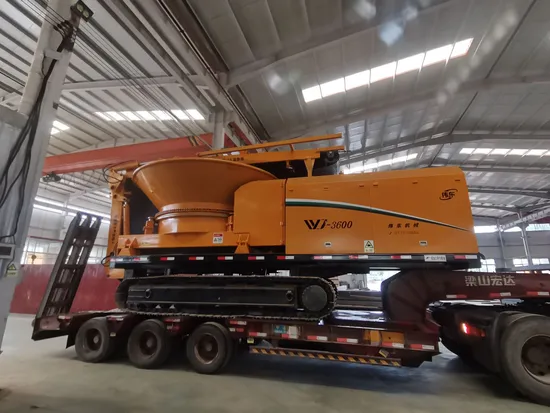 Wd Wood Crusher Biomass Crusher Tracked