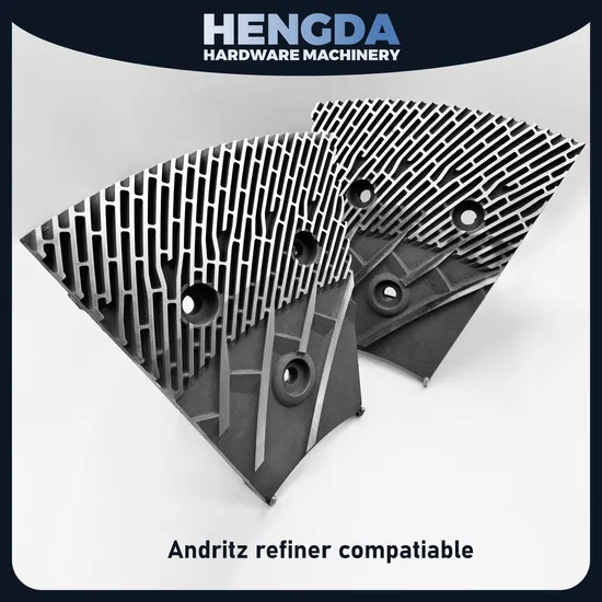 Alloy Abrasive Disc Grinding Segments Defibrator Plate for HDF MDF Hot Refiner Mill