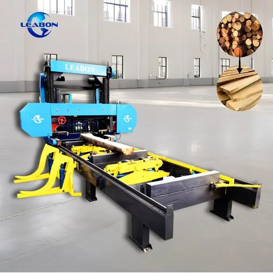 Lbj-1300 Portable Horizontal Bandsaw Sawmill Wood Logs Timber Cutting Machine Wood Sawmill Machine Price