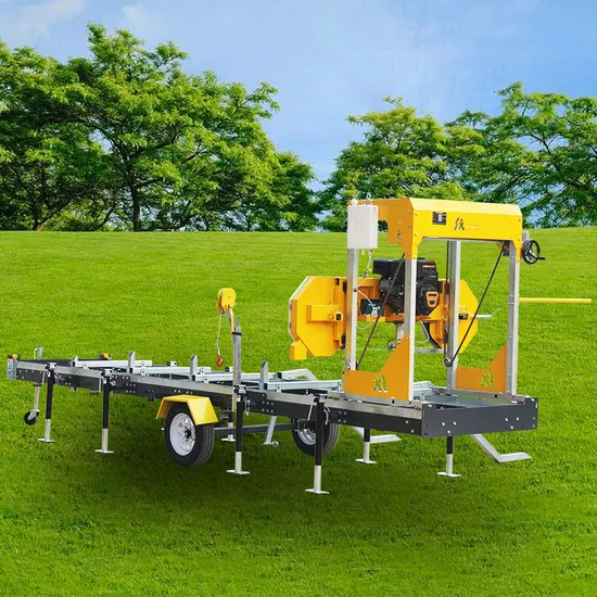 Industrial Portable Sawmill for Wood Cutting Machine Outdoor Use Machine Tools