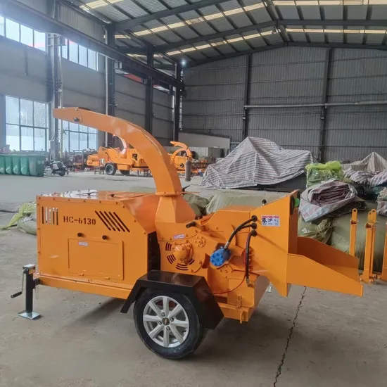 Industrial Grade Wood Chipper for Large Scale Operations