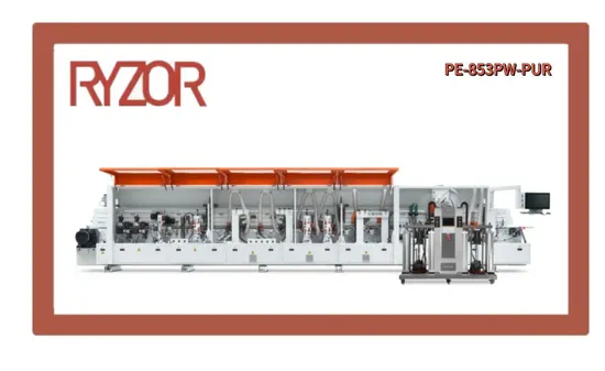 China Furniture Panel Processing Machinery Manufacturer Ryzor Edge Banding Machine with PUR Ryzor Edgebander