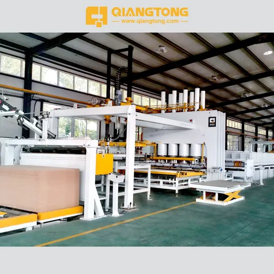 Fully Automatic Short Cycle Hot Press Machine for Laminating Melamine Faced MDF