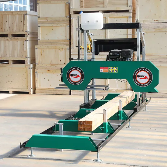 Horizontal Diesel Log Portable Band Sawmill for Log