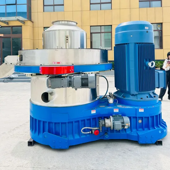 Biomass Pellet Machine Wood Pellet Millring Die Pelletizer 560 Model Rice Husk Straw Sawdust Wood Pellet Machine Efficient Biomass Wood Pellet Making Machine