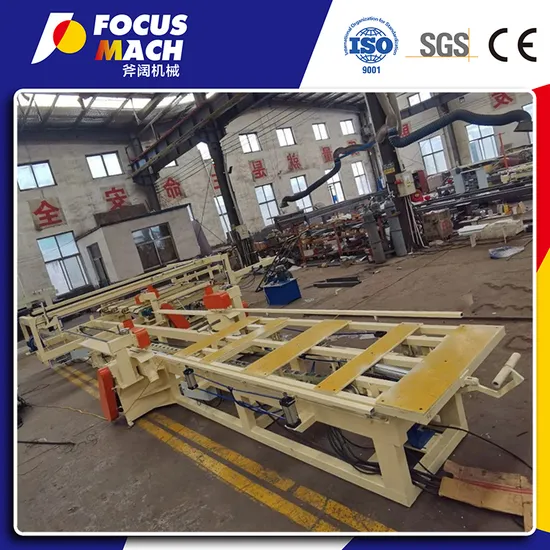 Customized Plywood/Blockboard/LVL Four Sides Roller Conveyor Saws for Making Plywood Veneer