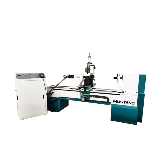 Mt1530s Mustang Heavy Duty CNC Wood Turning Machine for Newel Posts