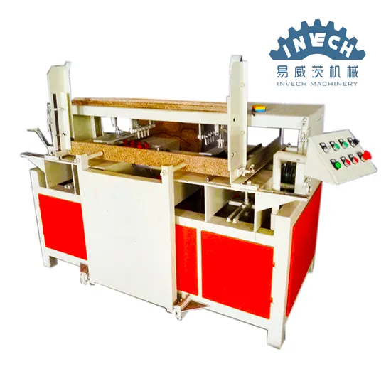 Double Heads Wood Timber Notching Machine with Changeable Blades