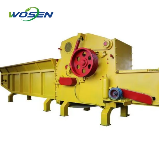 Industrial Large Nail Wooden Pallet Crusher Drum Wood Shredder Chipper Machine