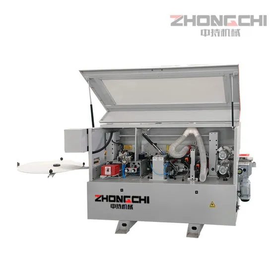 Small Edge Bander Cheaper 4 Function Automatic with End Trimming Edge Banding Machine