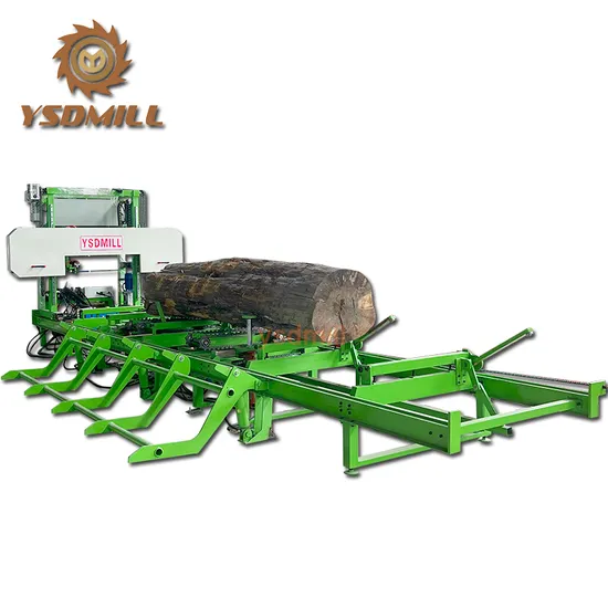 Fully Automatic Woodworking Heavy Duty Diesel Hydraulic Horizontal Band Sawmill Machine