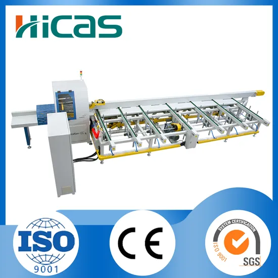 Hicas Sf6060 High Speed Full Automatic High Precision Woodworking Optimizing Cross Cut Chop Saw