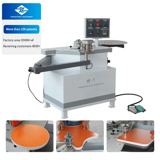 Automatic Edge Banding Machine MDF Woodworking Auto Mini PVC Edge Banding Machine