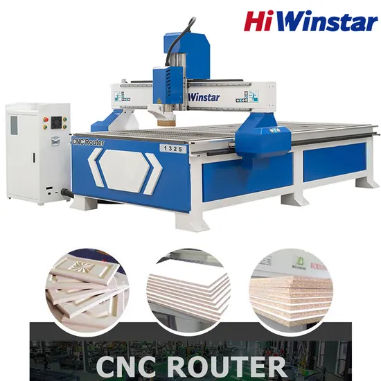 Woodworking Factory 3D Door Furniture Cabinet Wood Acrylic MDF Plywood Engraving Cutting Carving Milling Router Machine 1325 CNC Router