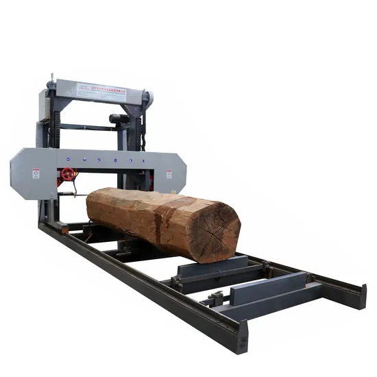 Portable Horizontal Band Sawmill Wood Saw Machine