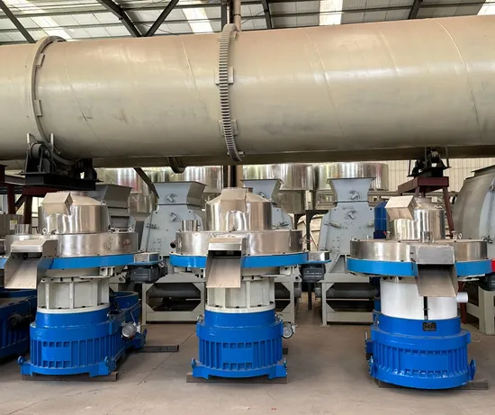 Industrial Biomass Wood Pellet Processing Workshop