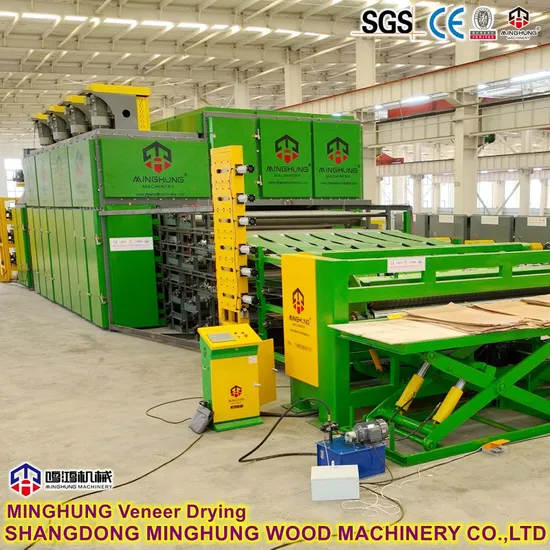 Roller Dryer for Wood Veneer for Woodworking Machinery Plywood Production