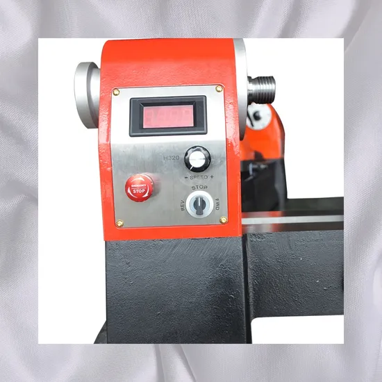 Bench Top Wood Turning Lathe with 1500W Motor for Mini Wood Projects