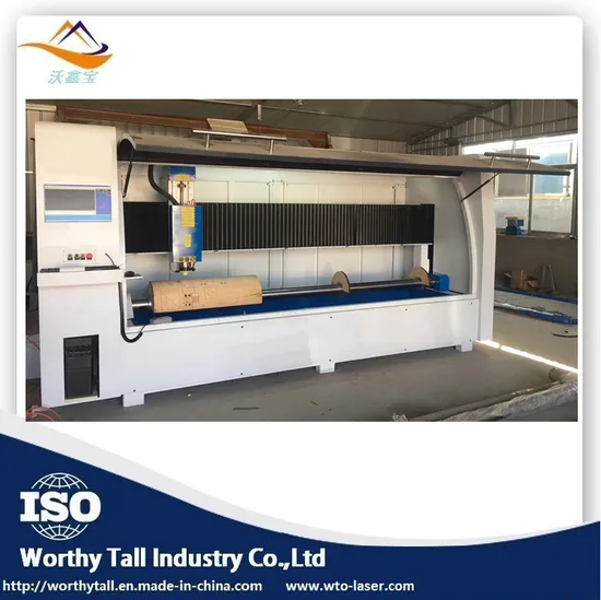 Die Making Rotatory Curved Die Board Plywood CNC Router