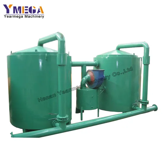 High Advanced Hoist Carbonizing Stove Machine for BBQ Briquette Making