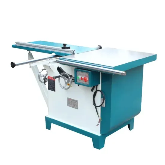 Wood Working Circular Table Saw Machine with Sliding Table Universal Tilting Circular Saw for Solid Wood Cutting