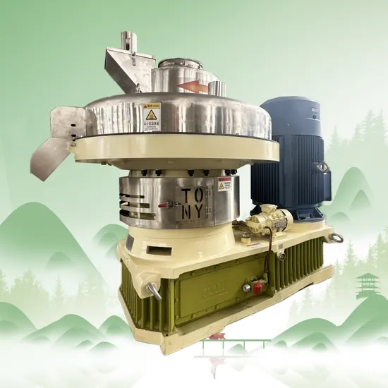 China Tony Factory Price Efficient and Environmental Ring Die Pellet Machine